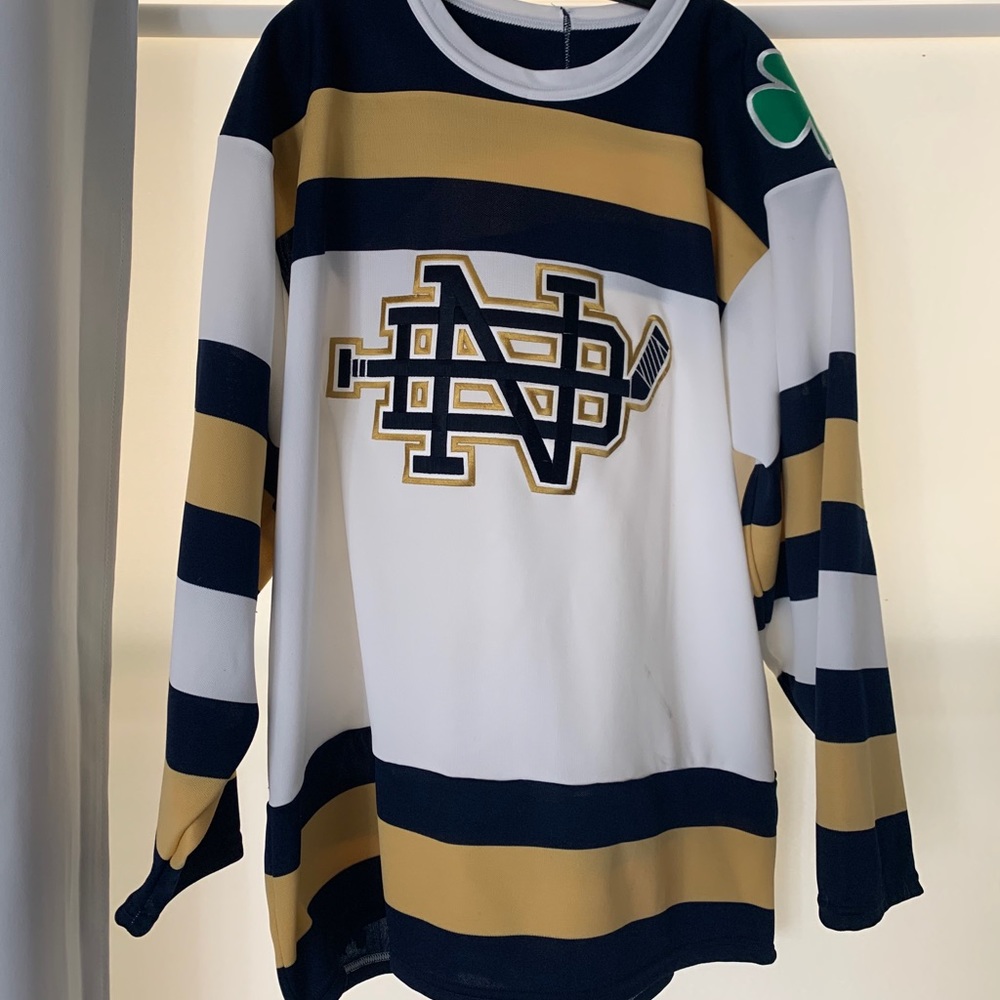 Vintage Notre Dame Hockey Jersey